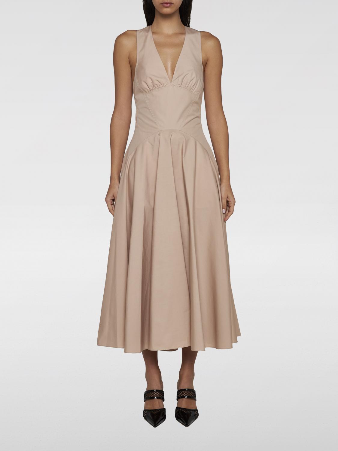 Alaïa Dress ALAÏA Woman color Nude