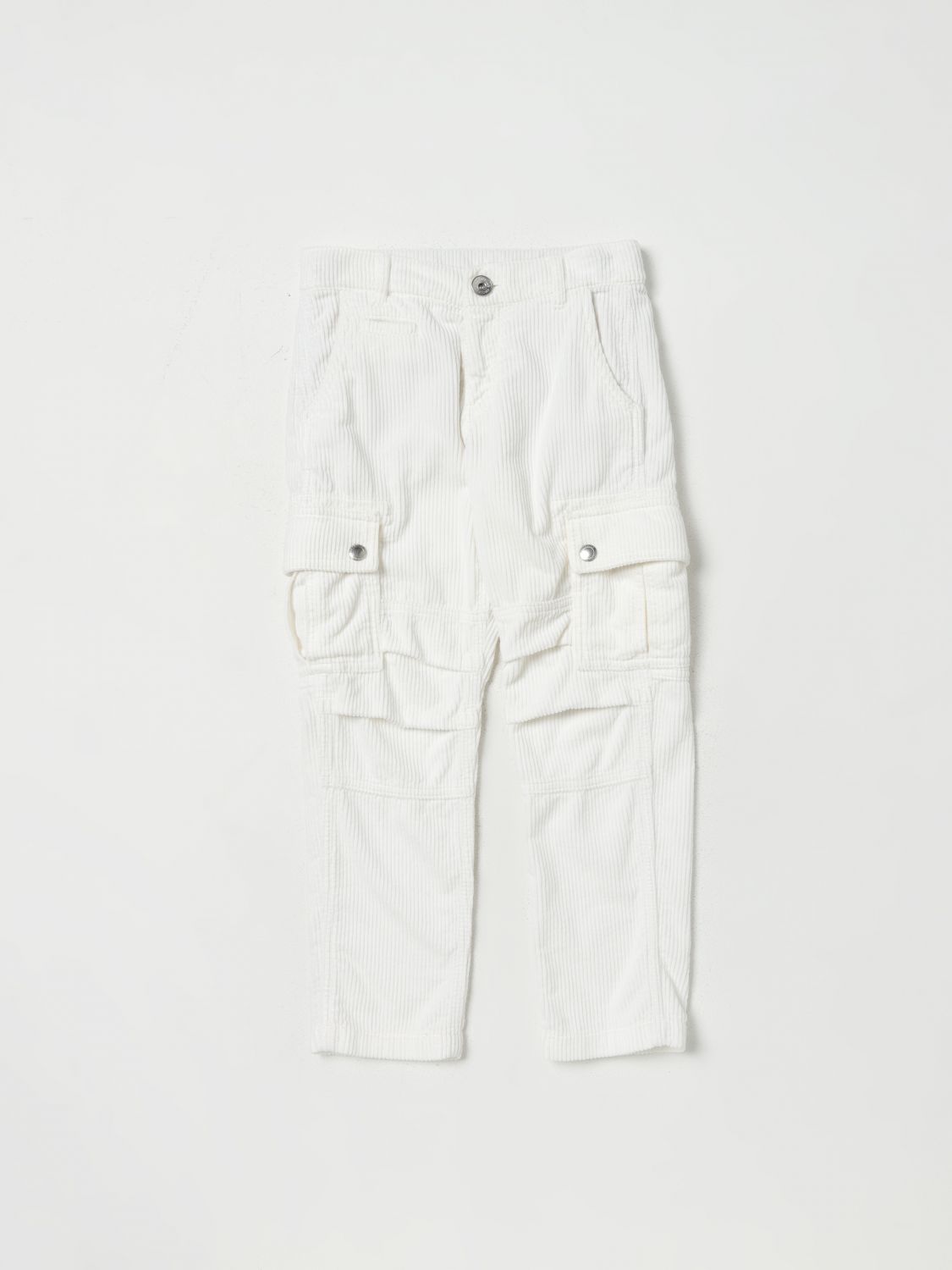 Brunello Cucinelli Trousers BRUNELLO CUCINELLI Kids colour White