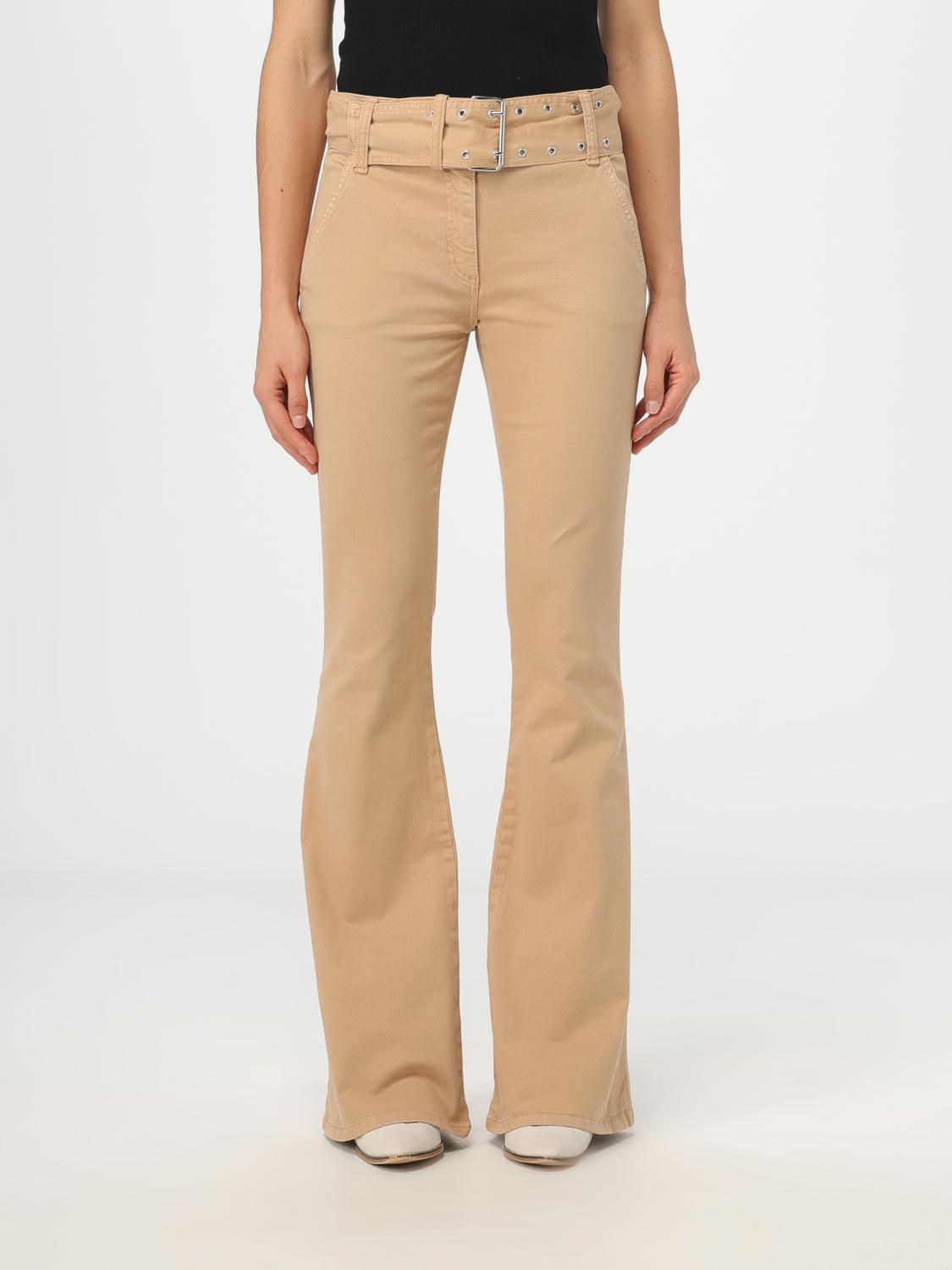 Moschino Jeans Trousers MOSCHINO JEANS Woman colour Beige