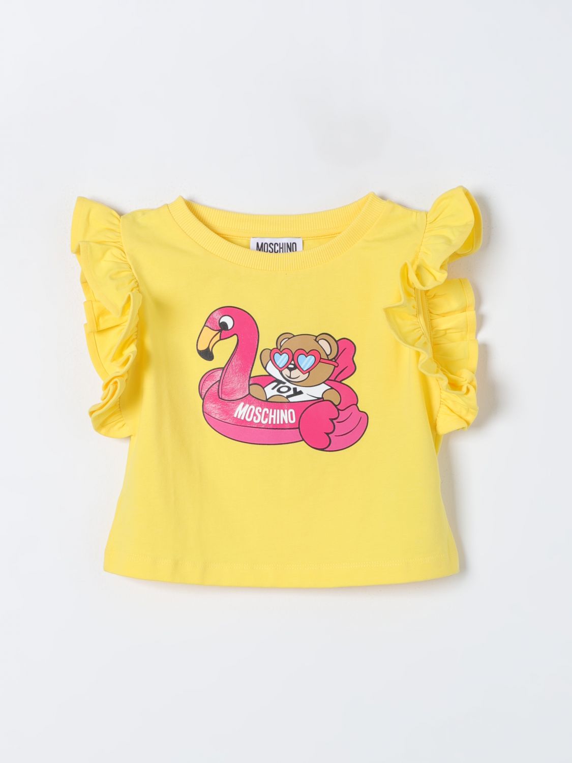  T-Shirt MOSCHINO KID Kids colour Yellow