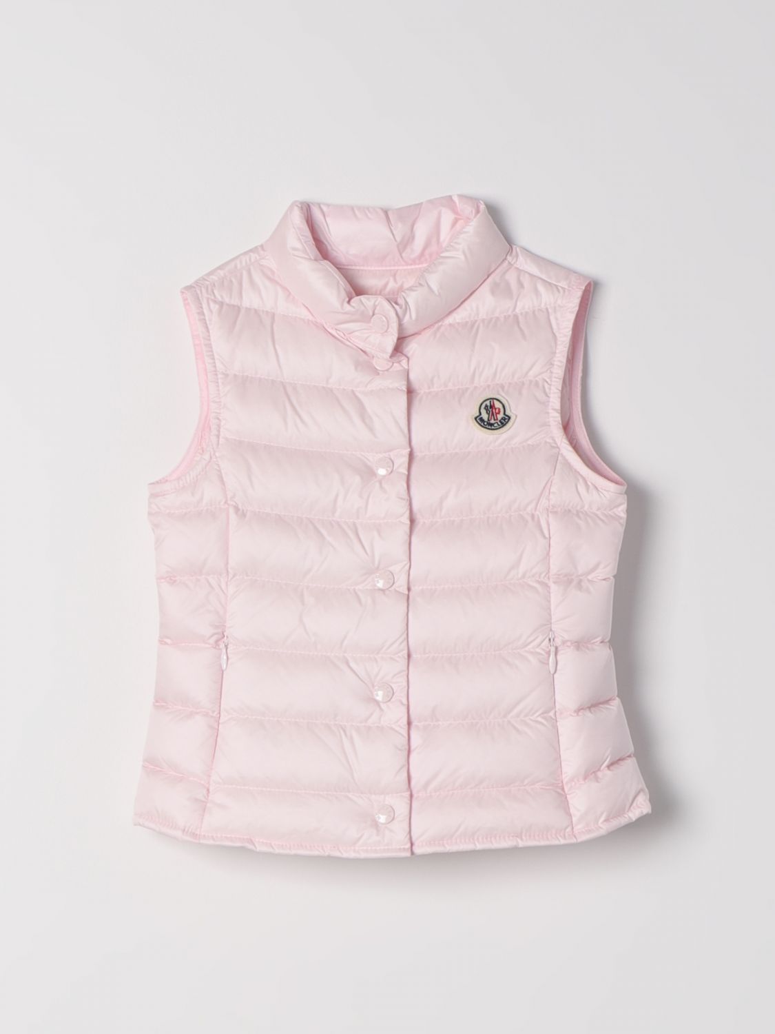 Moncler Vestcoat MONCLER Kids colour Pink