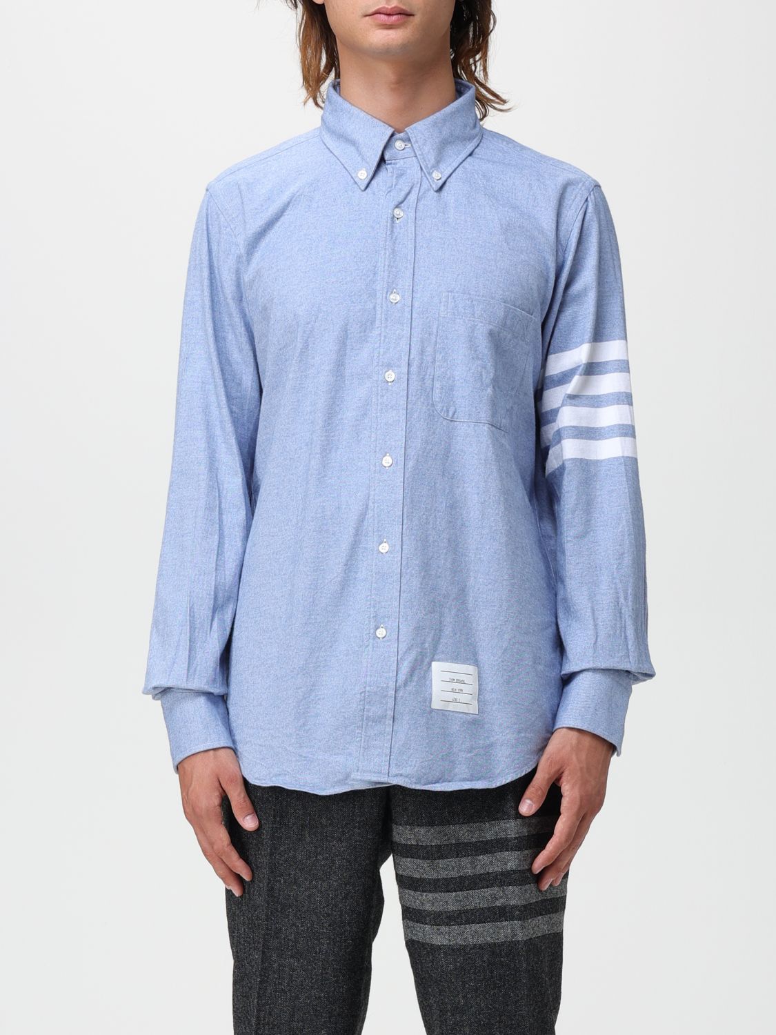 Thom Browne Shirt THOM BROWNE Men colour Sky Blue