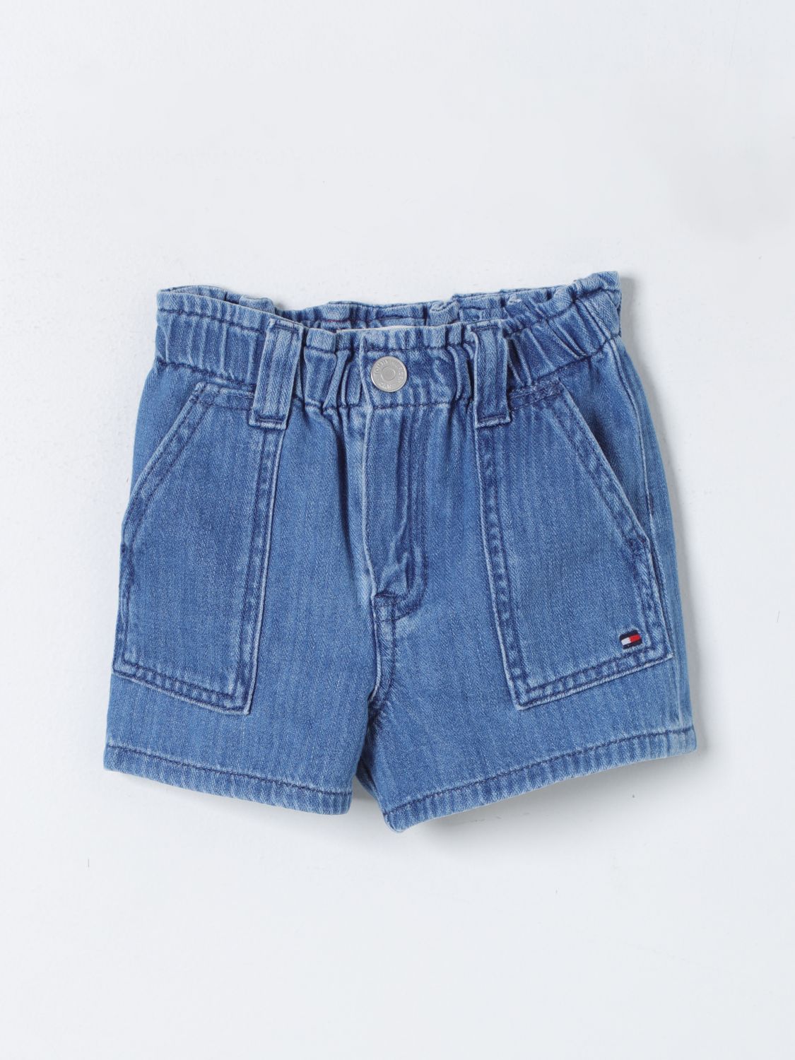 Tommy Hilfiger Short TOMMY HILFIGER Kids colour Denim