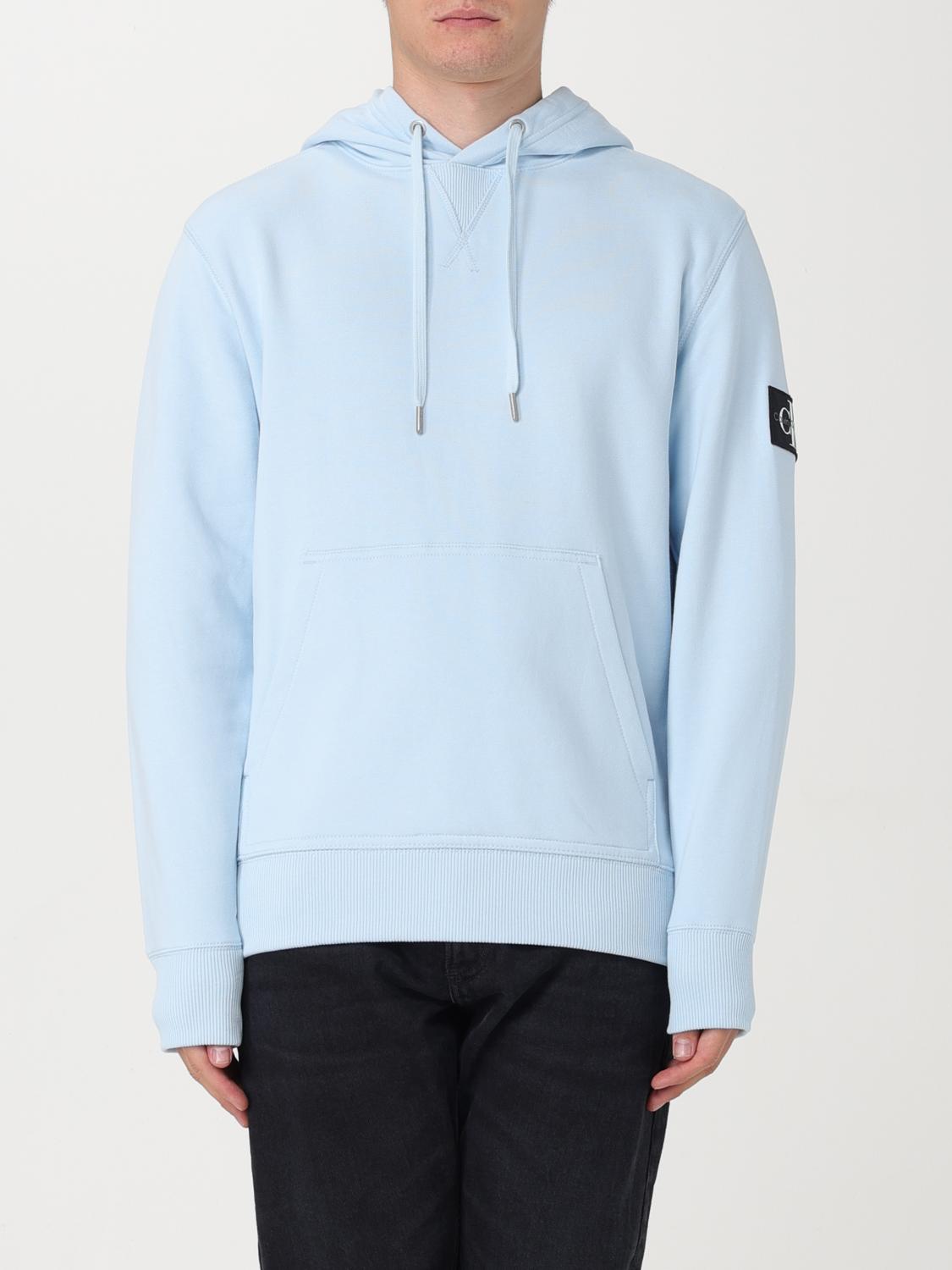 Ck Jeans Sweatshirt CK JEANS Men colour Sky Blue