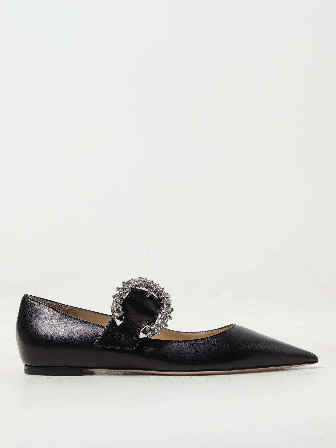 Jimmy Choo Flat Shoes JIMMY CHOO Woman colour Black