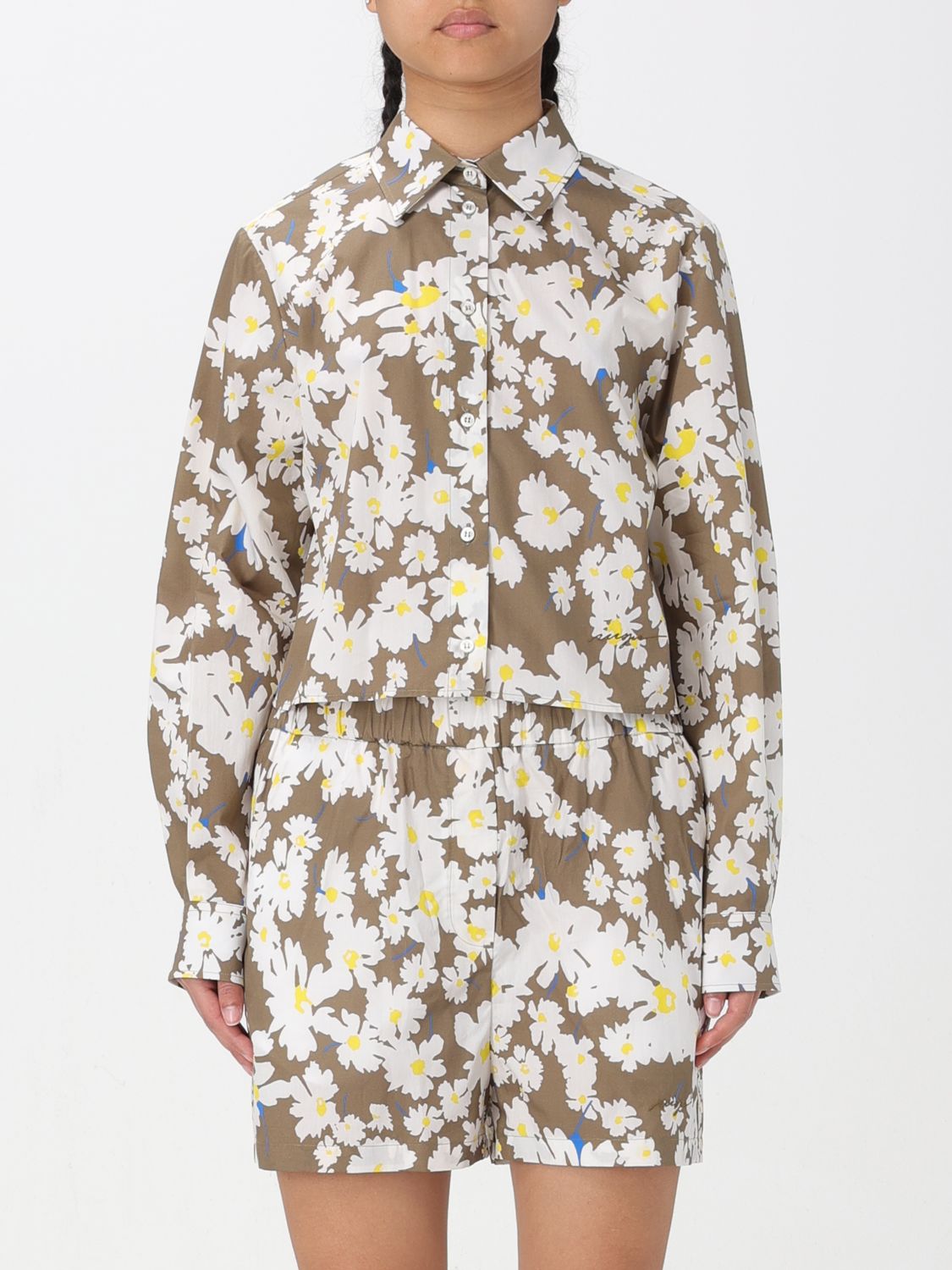 Msgm Shirt MSGM Woman colour Military