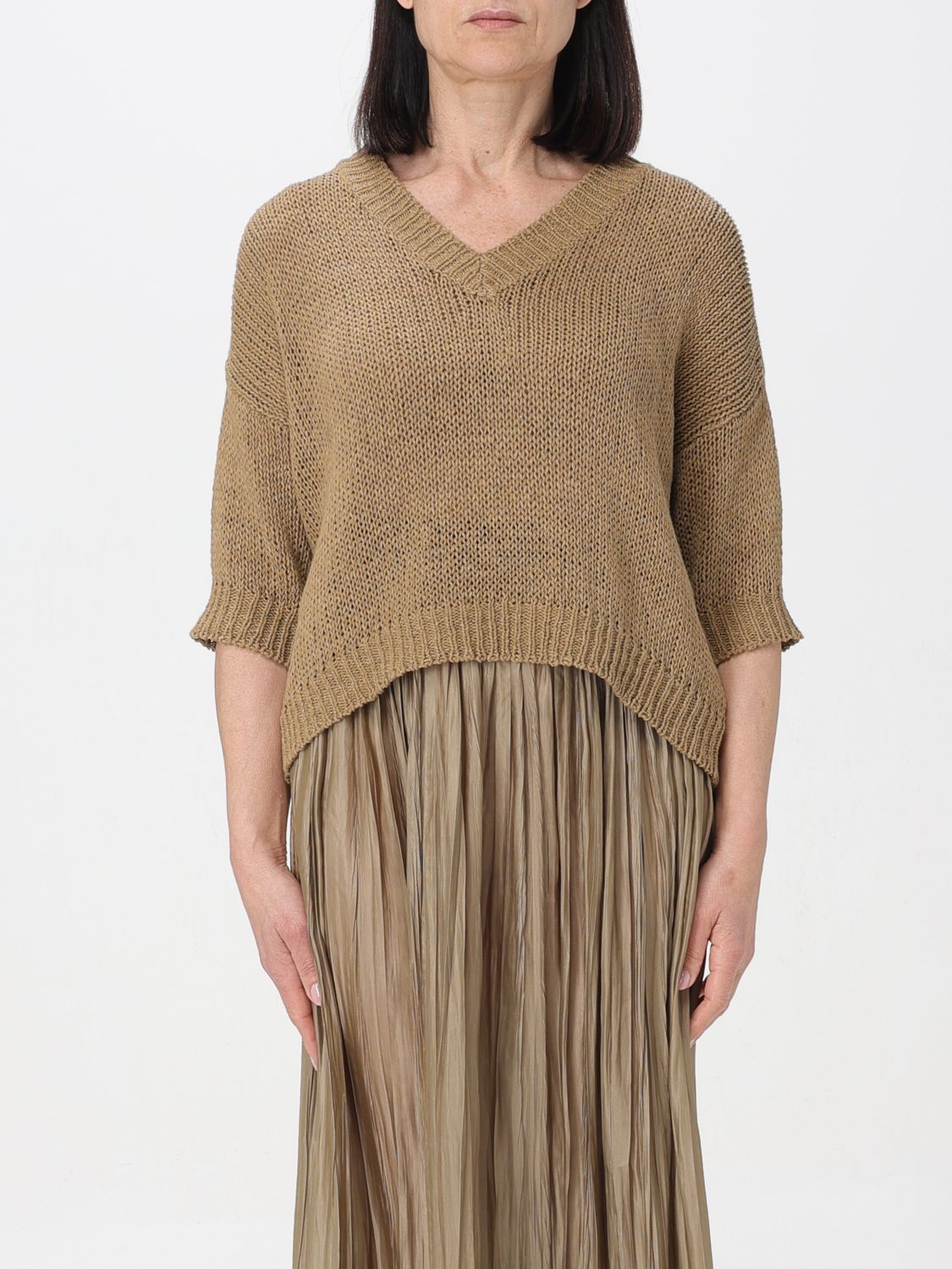 Roberto Collina Jumper ROBERTO COLLINA Woman colour Rope