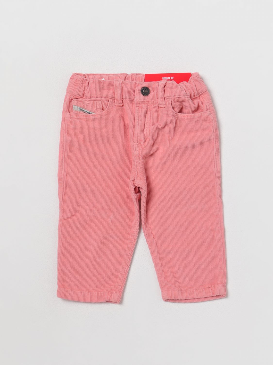 Diesel Trousers DIESEL Kids colour Pink