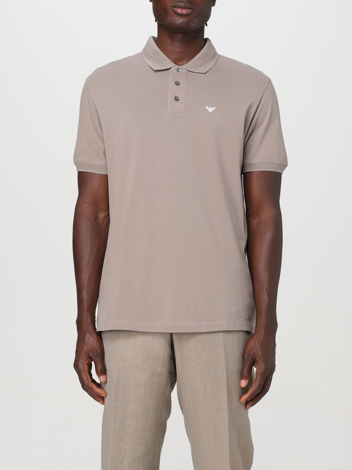 Emporio Armani Polo Shirt EMPORIO ARMANI Men color Beige