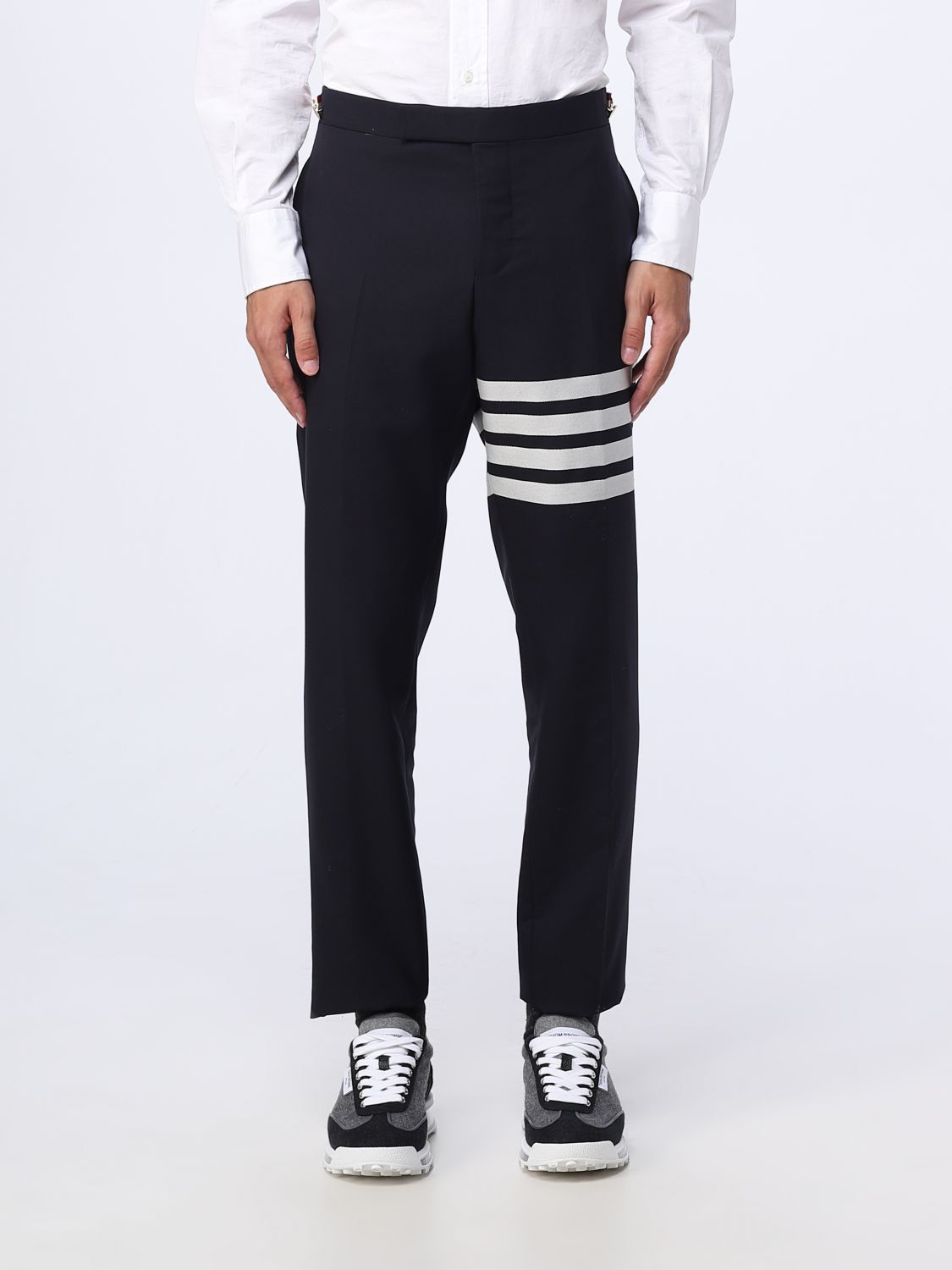 Thom Browne Trousers THOM BROWNE Men colour Blue