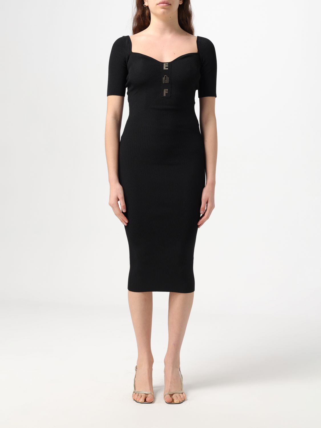 Elisabetta Franchi Dress ELISABETTA FRANCHI Woman colour Black