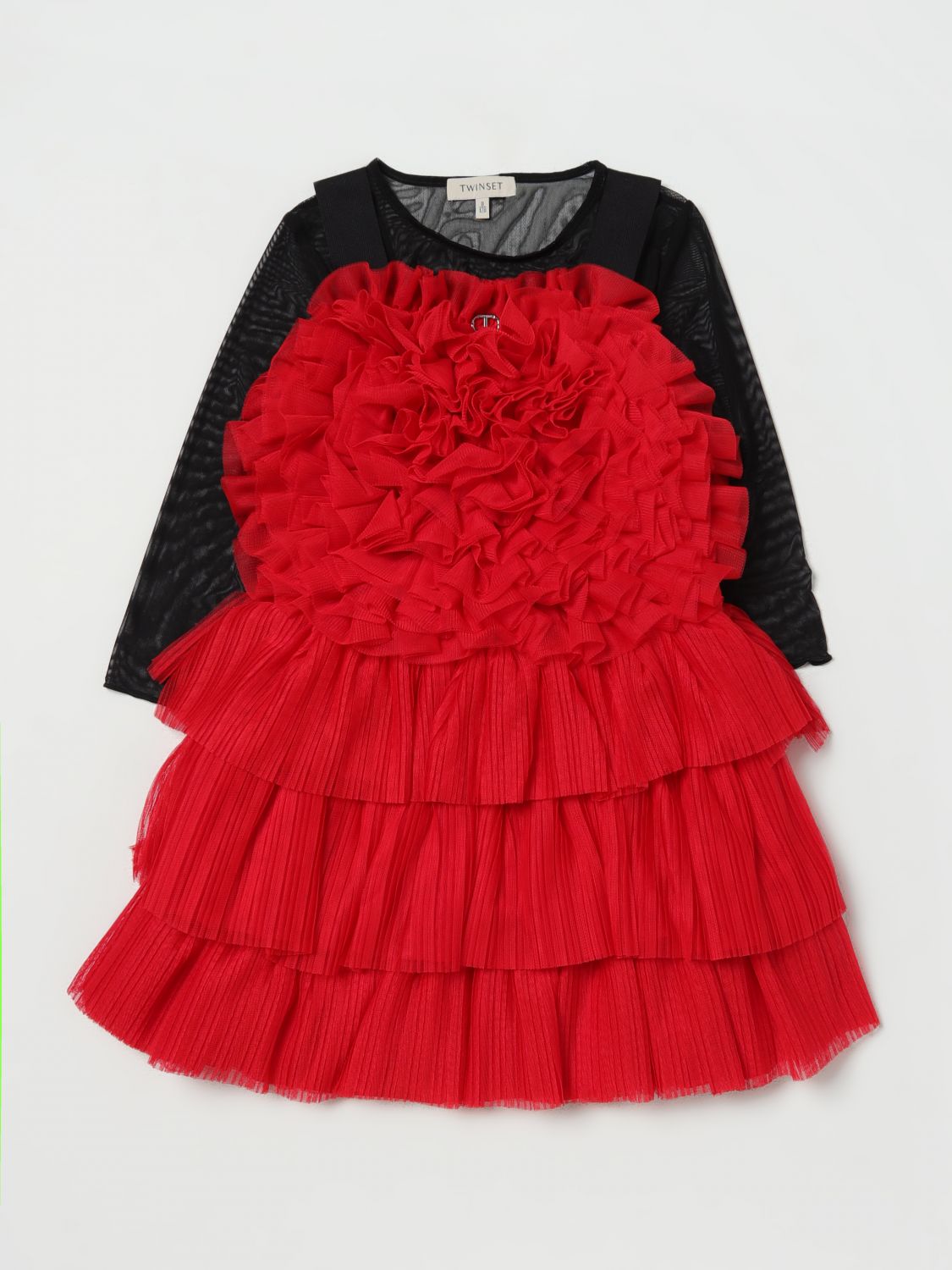 Twinset Dress TWINSET Kids colour Red