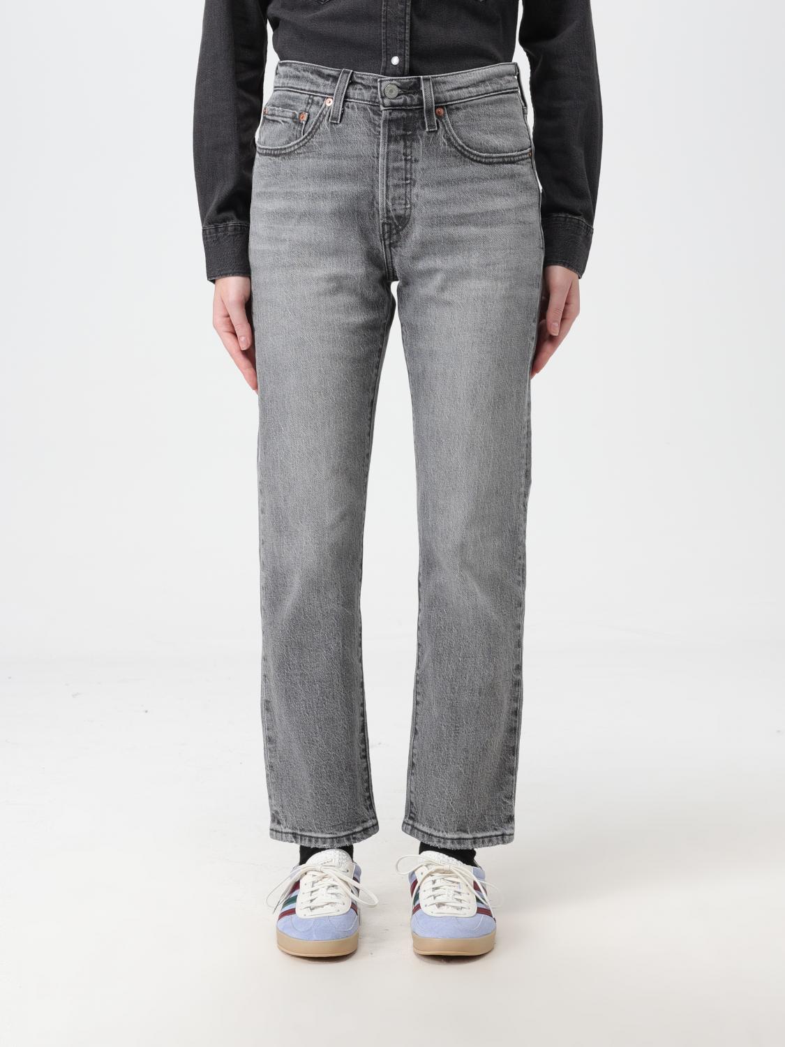 Levi's Trousers LEVI'S Woman colour Grey