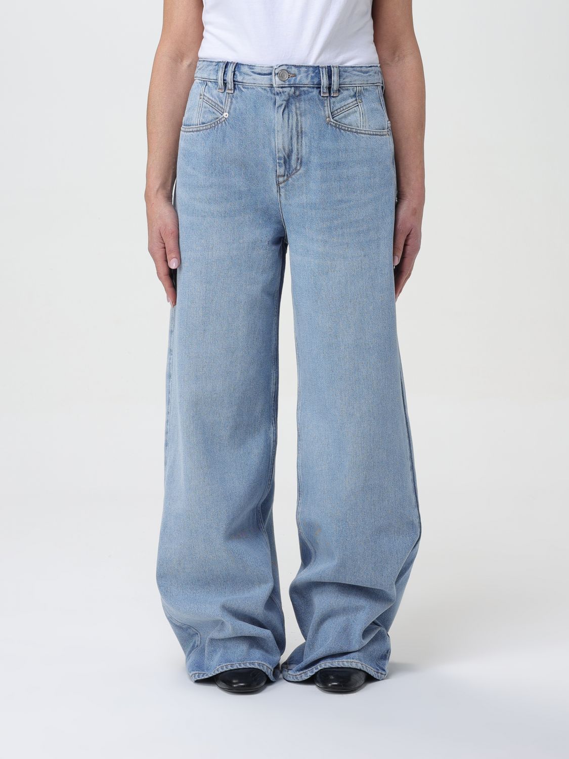 Isabel Marant Jeans ISABEL MARANT Woman colour Blue