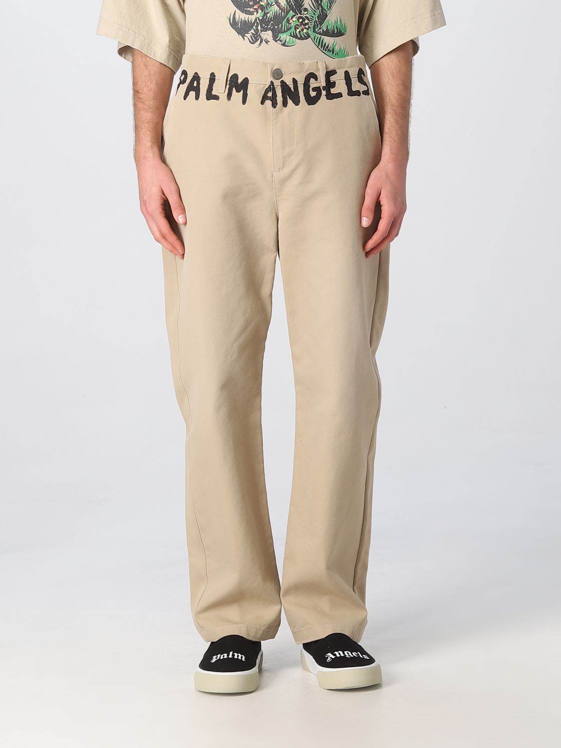 PALM ANGELS Trousers PALM ANGELS Men colour Beige