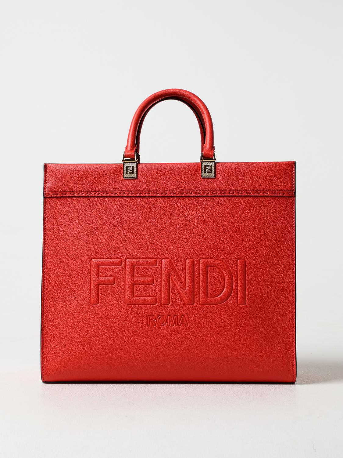 FENDI Handbag FENDI Woman colour Red