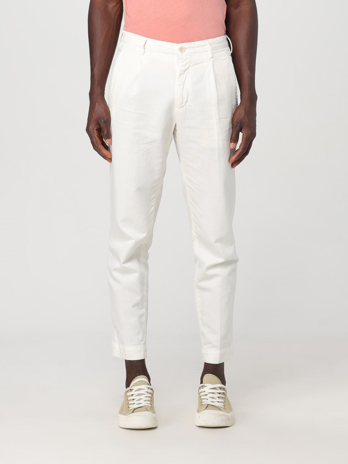 Incotex Pants INCOTEX Men color Cream