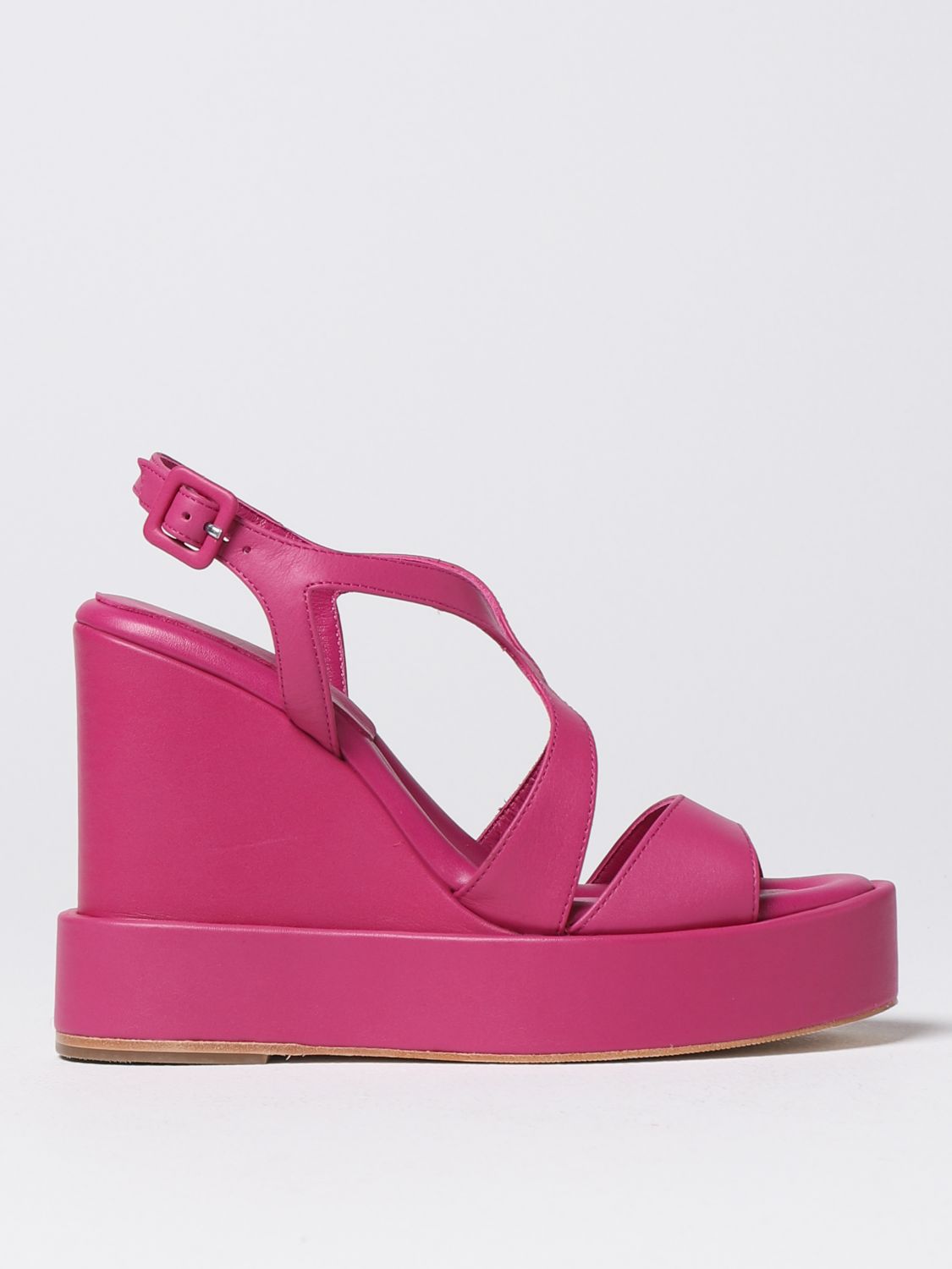 Paloma Barcelò Wedge Shoes PALOMA BARCELÒ Woman colour Pink