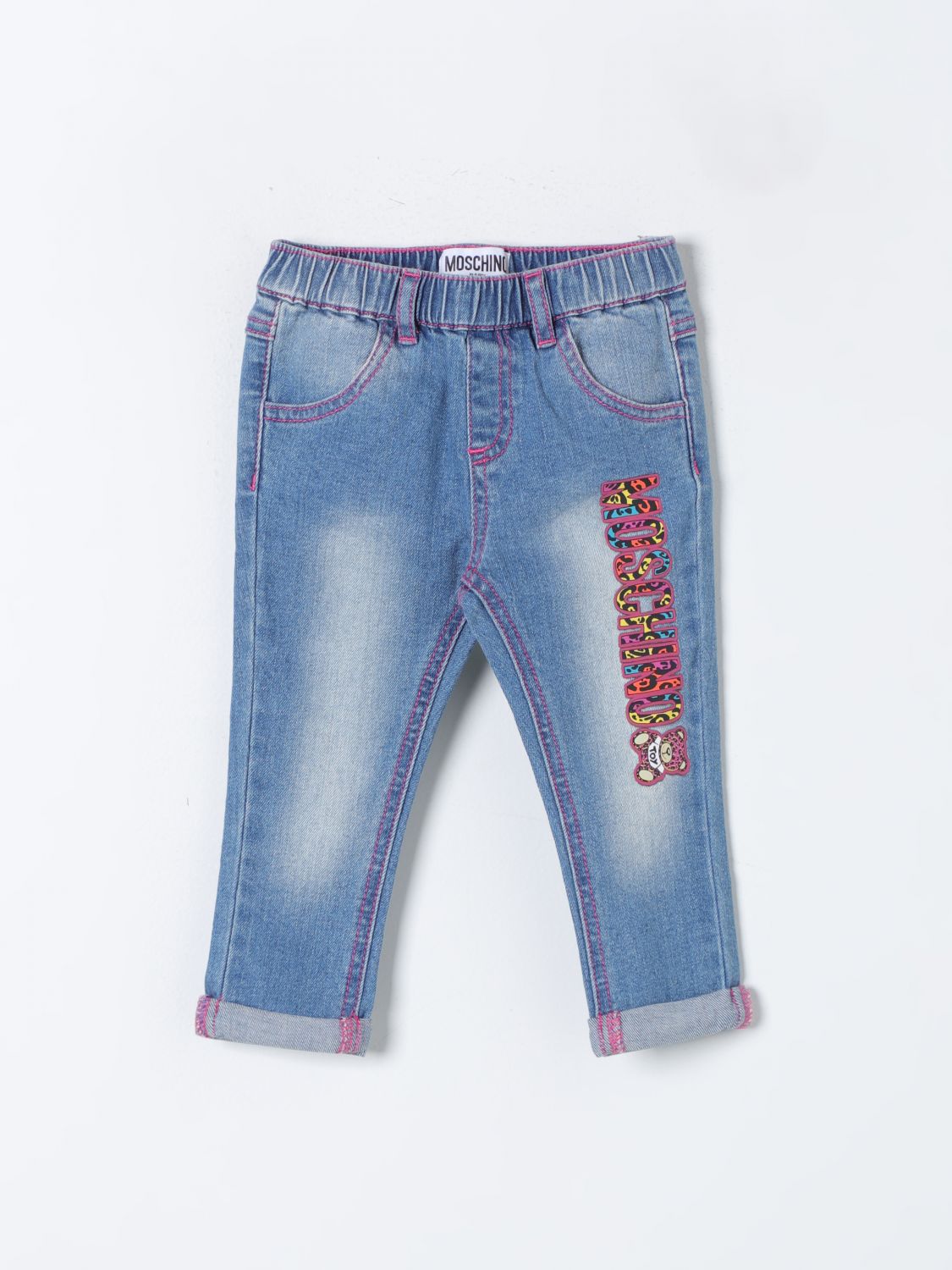 Moschino Baby Trousers MOSCHINO BABY Kids colour Denim