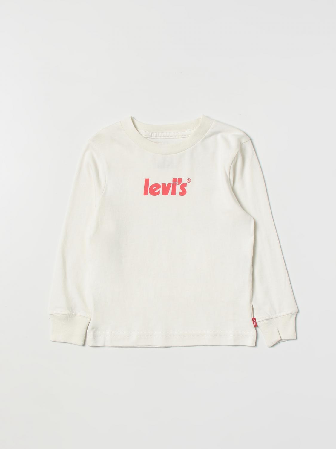 Levi's T-Shirt LEVI'S Kids colour Yellow Cream