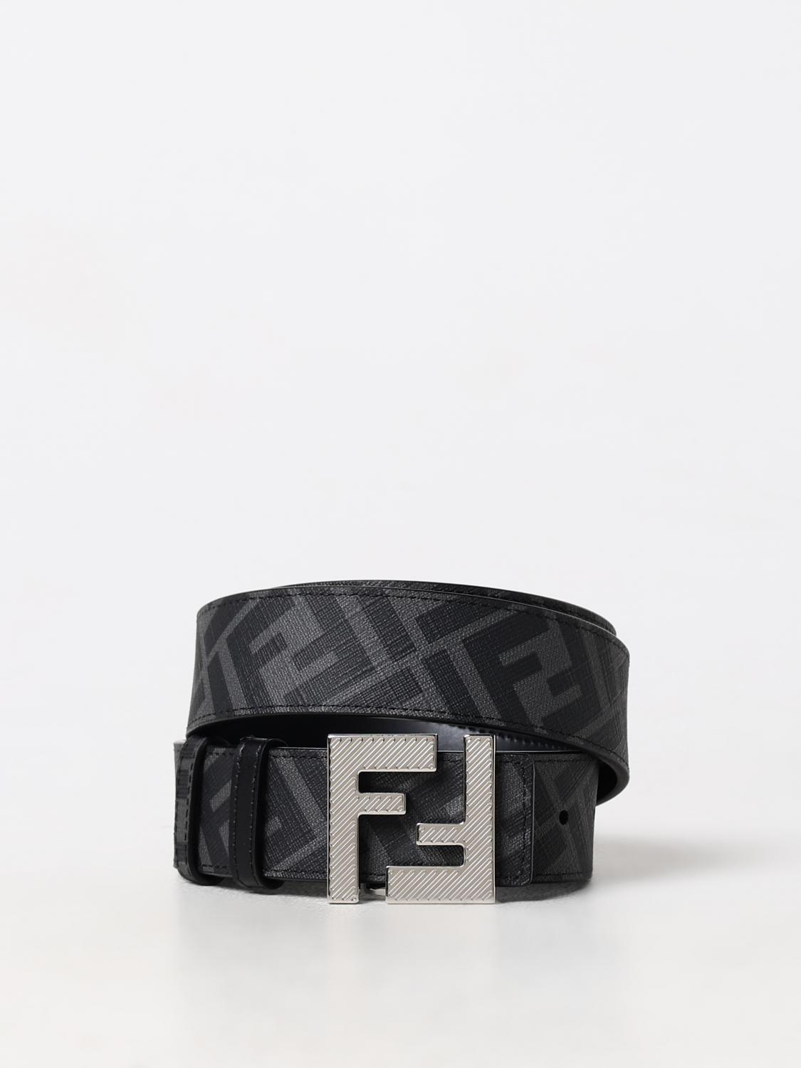 FENDI Belt FENDI Men color Black