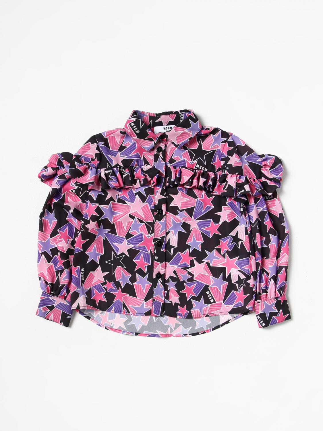 Msgm Kids Shirt MSGM KIDS Kids colour Pink