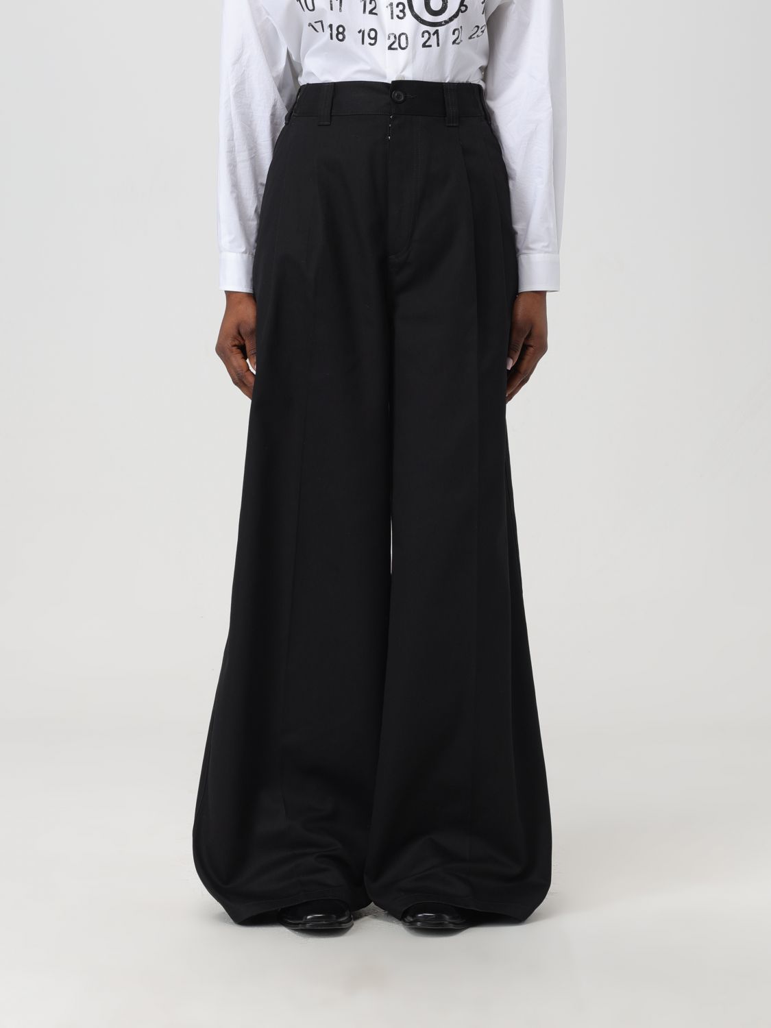 Maison Margiela Trousers MAISON MARGIELA Woman colour Black