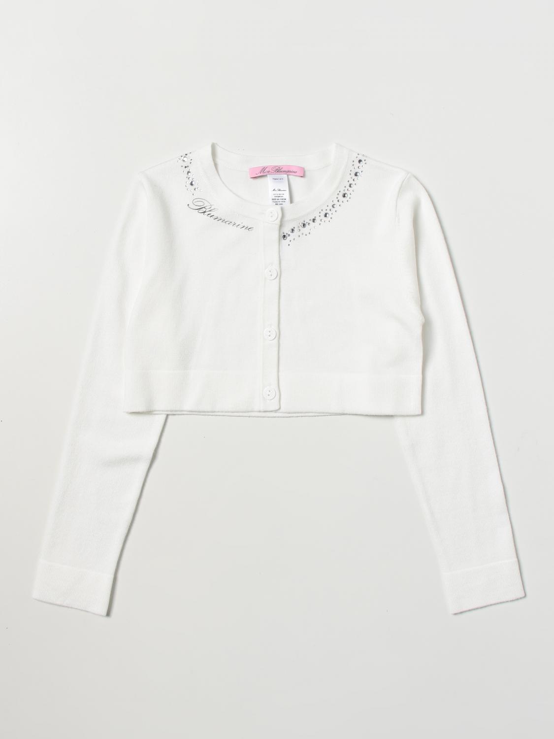 Miss Blumarine Jumper MISS BLUMARINE Kids colour White