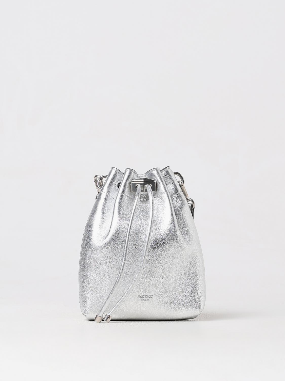 Jimmy Choo Crossbody Bags JIMMY CHOO Woman color Silver