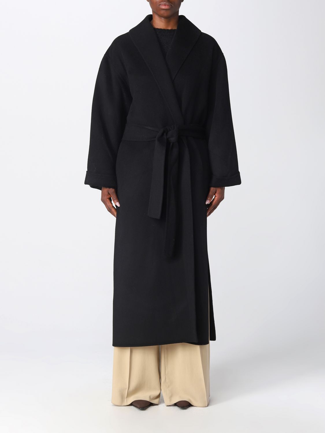 By Malene Birger Coat BY MALENE BIRGER Woman colour Black