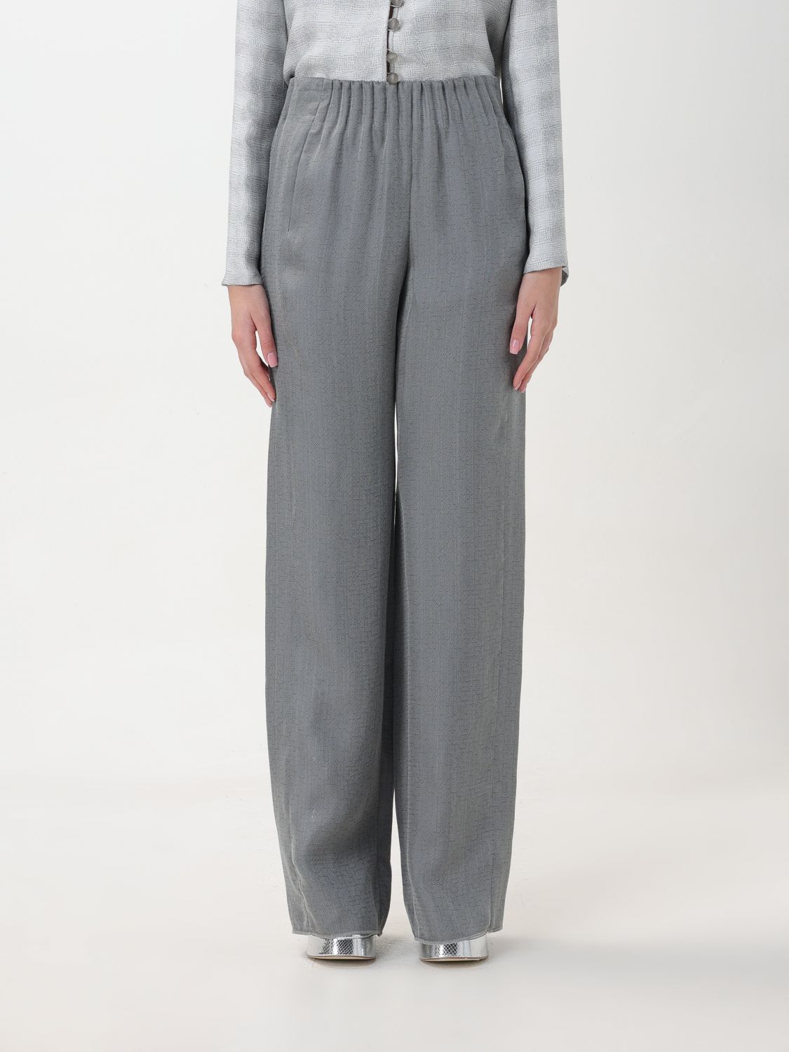 Emporio Armani Pants EMPORIO ARMANI Woman color Grey