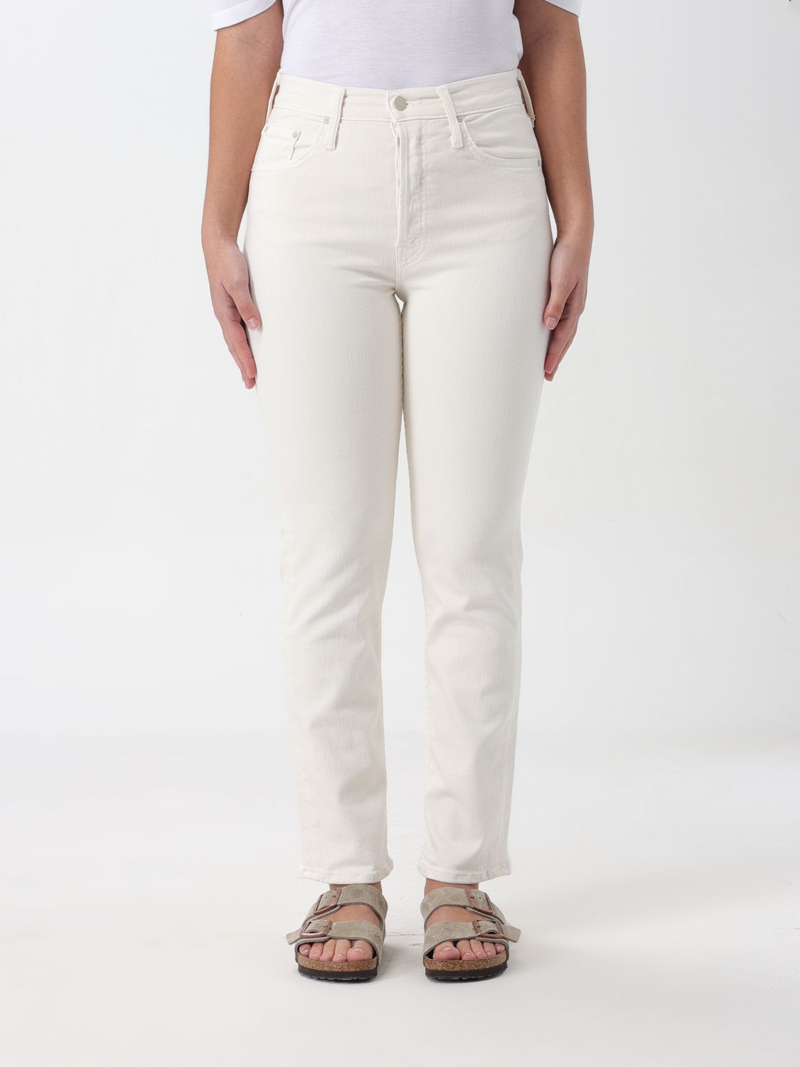Mother Jeans MOTHER Woman colour Cream