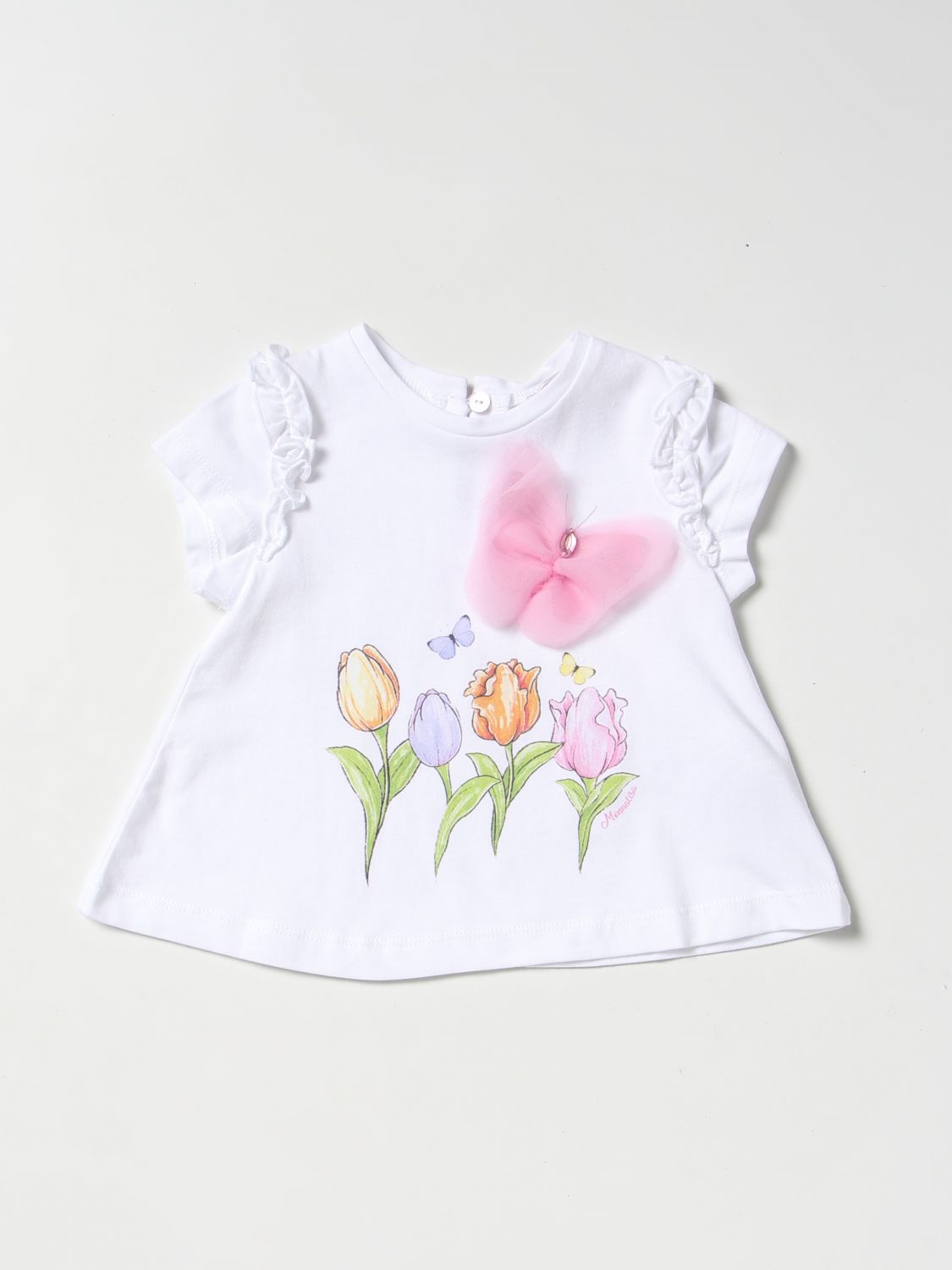 Monnalisa T-Shirt MONNALISA Kids colour White