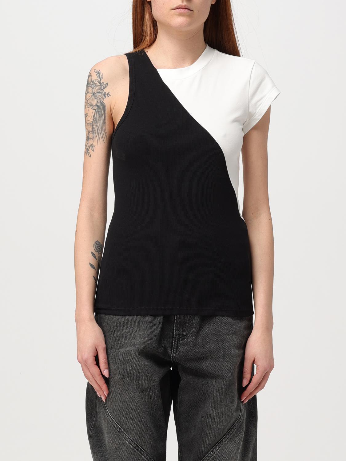 MM6 Maison Margiela Top MM6 MAISON MARGIELA Woman colour Black