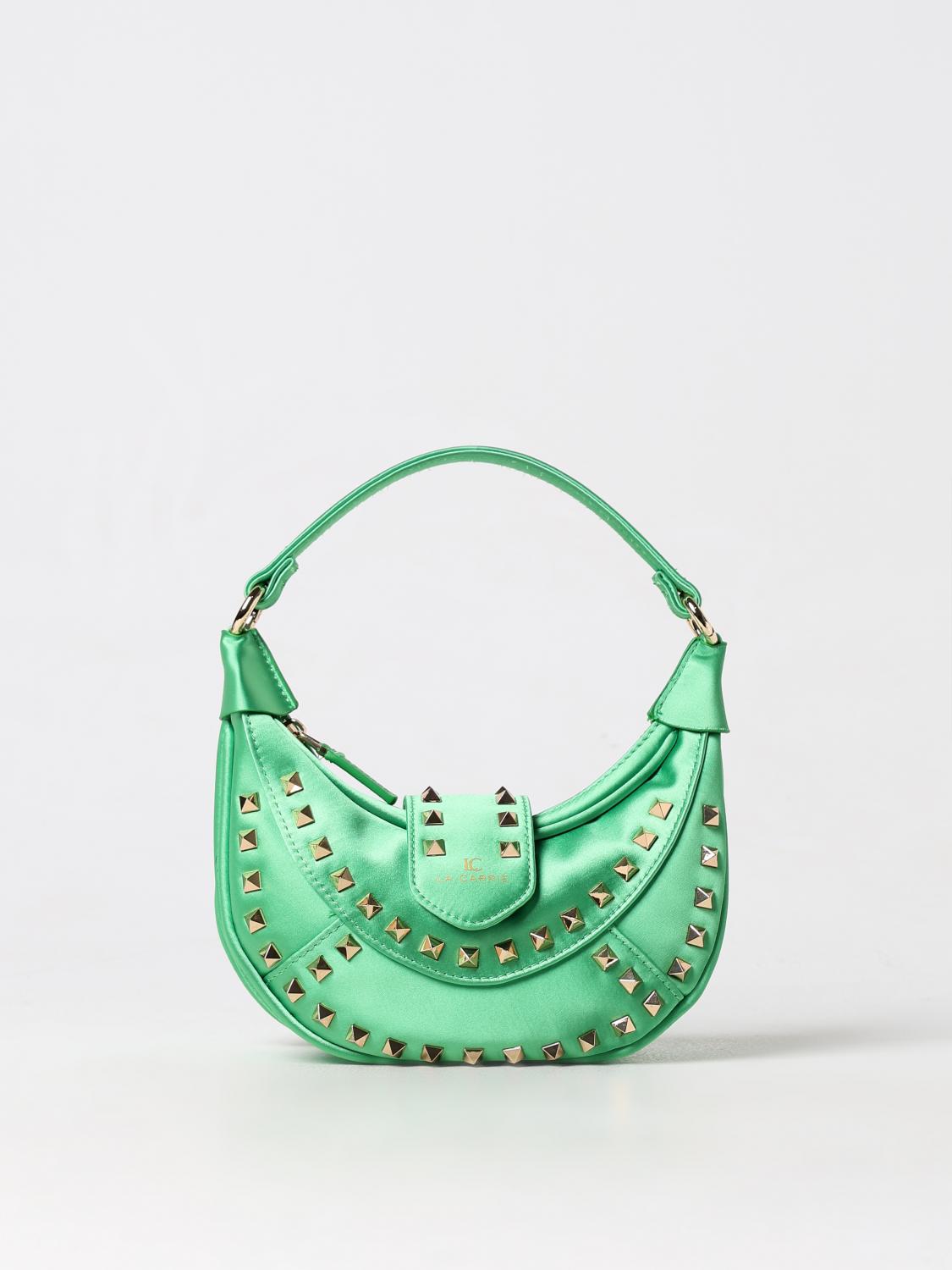 La Carrie Handbag LA CARRIE Woman color Green