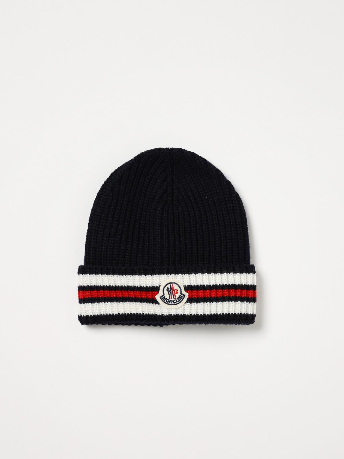 Moncler Hat MONCLER Kids colour Blue