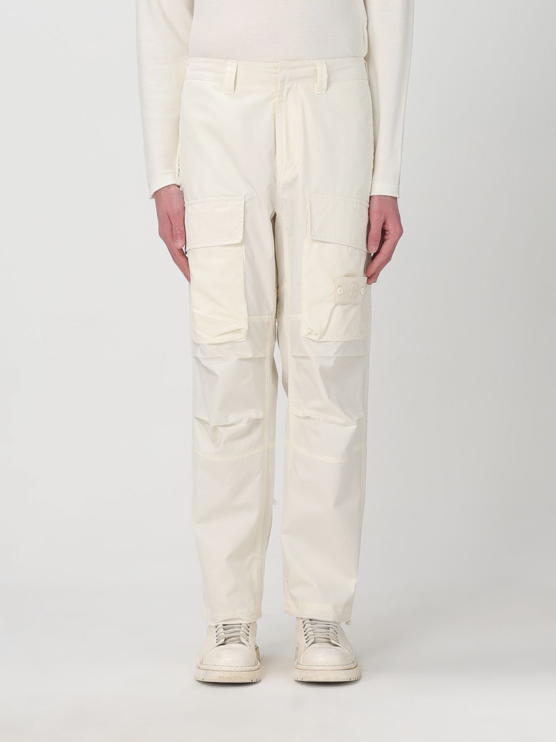 Stone Island Trousers STONE ISLAND Men colour White