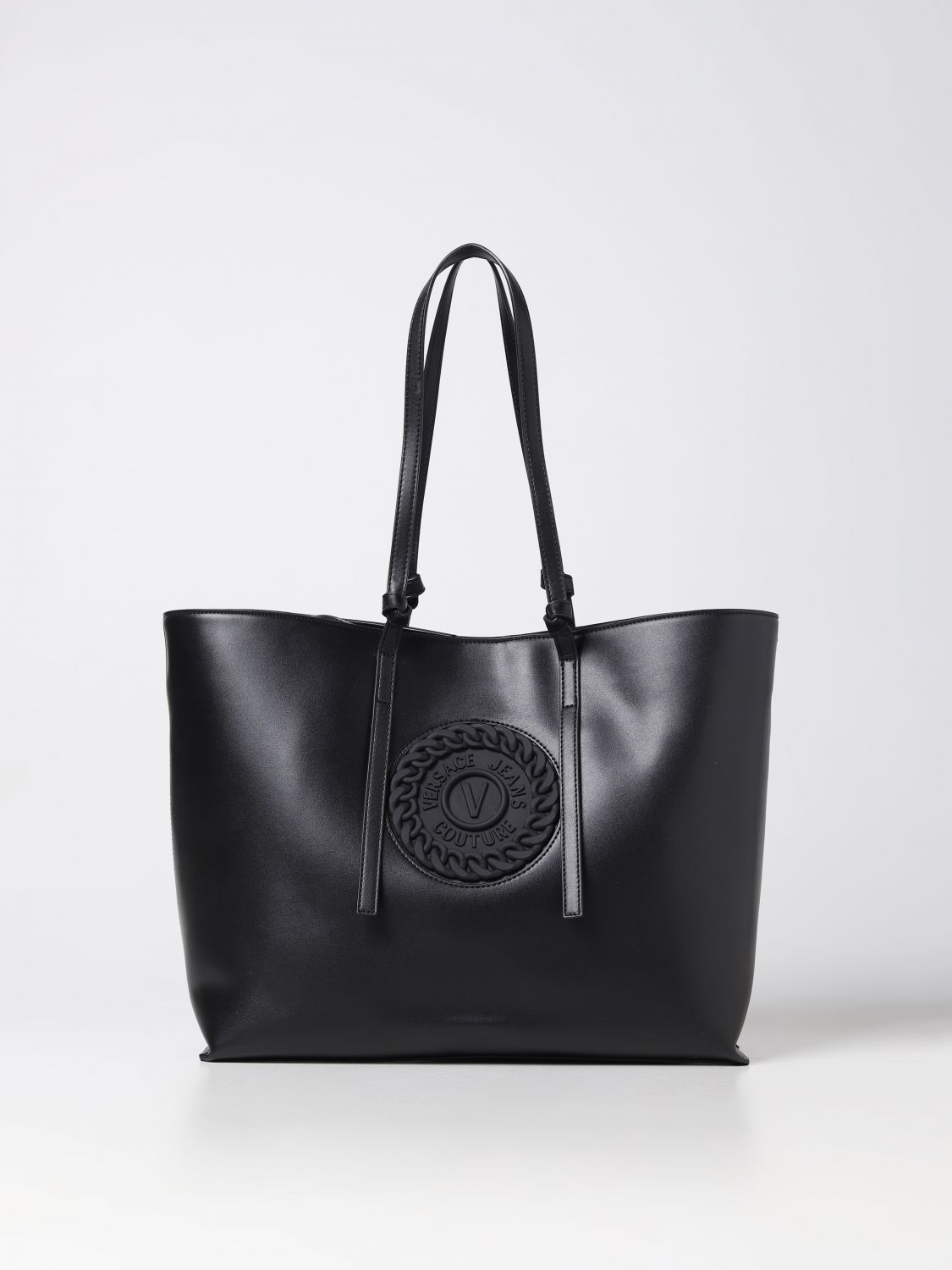 Versace Jeans Couture Tote Bags VERSACE JEANS COUTURE Woman colour Black