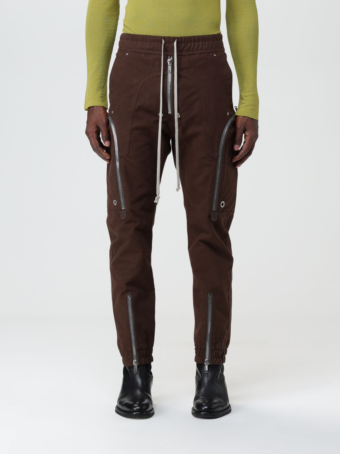 Rick Owens Trousers RICK OWENS Men colour Brown