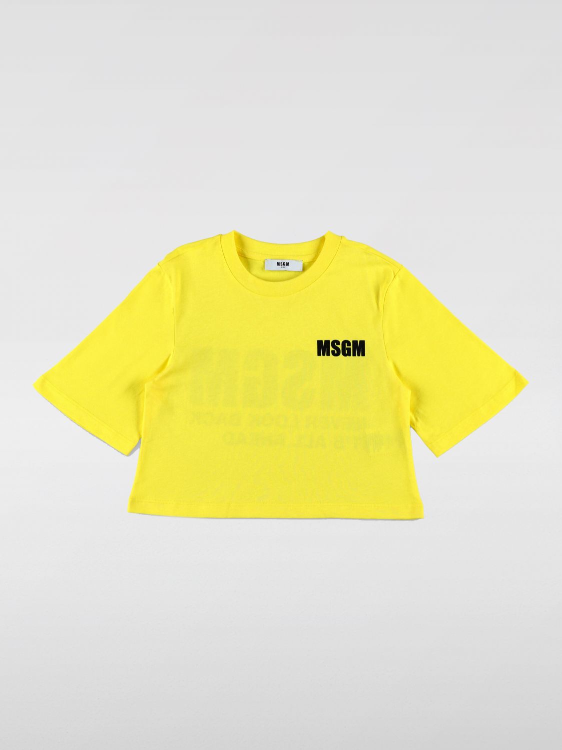 Msgm Kids T-Shirt MSGM KIDS Kids color Yellow