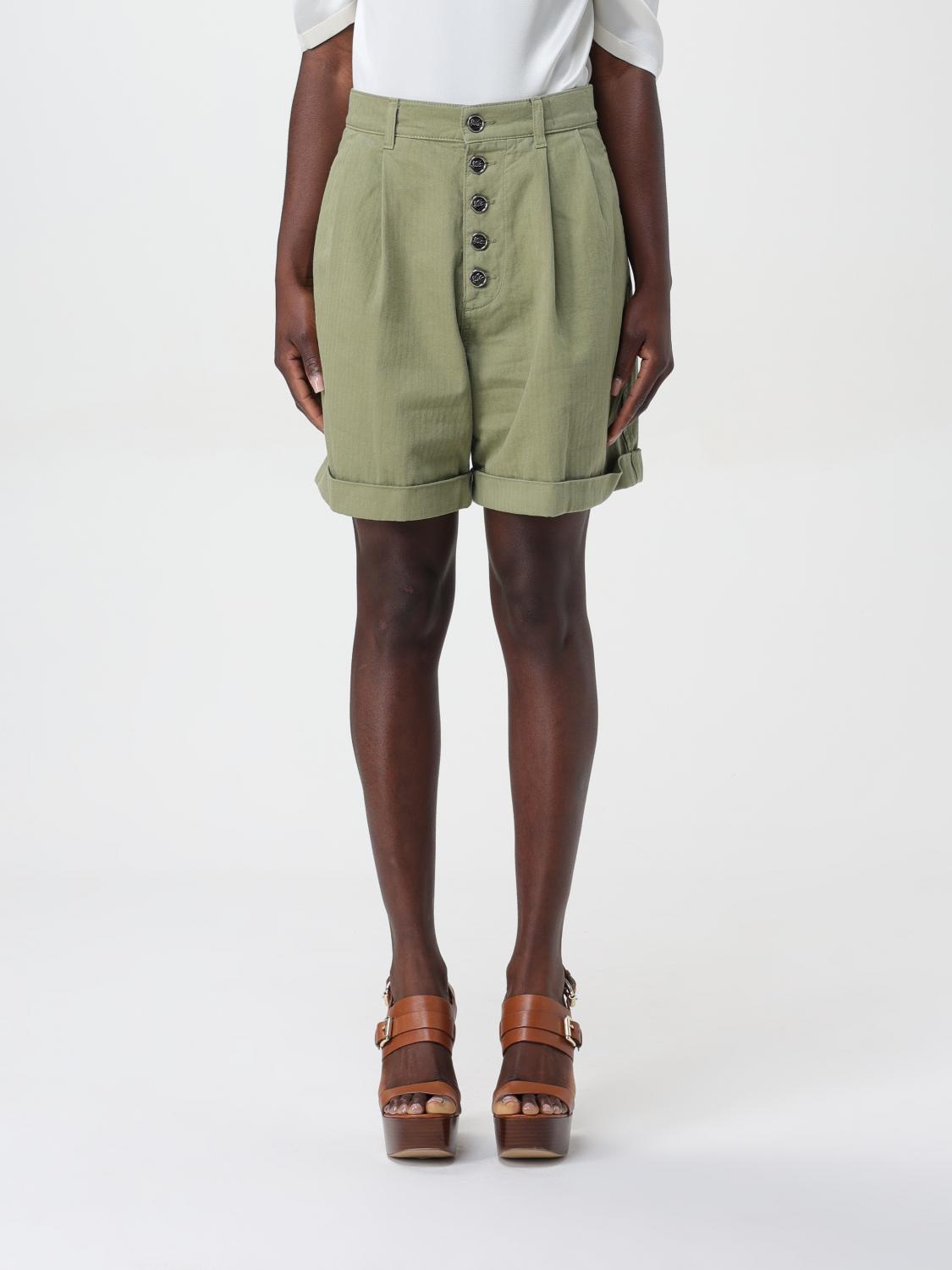 Etro Short ETRO Woman color Green