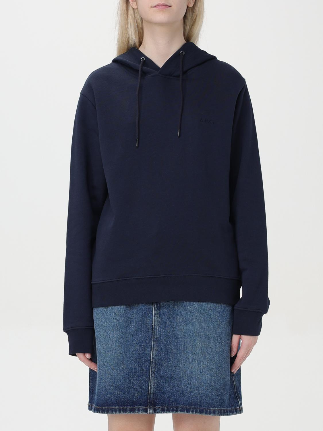 A.P.C. Sweatshirt A. P.C. Woman color Blue