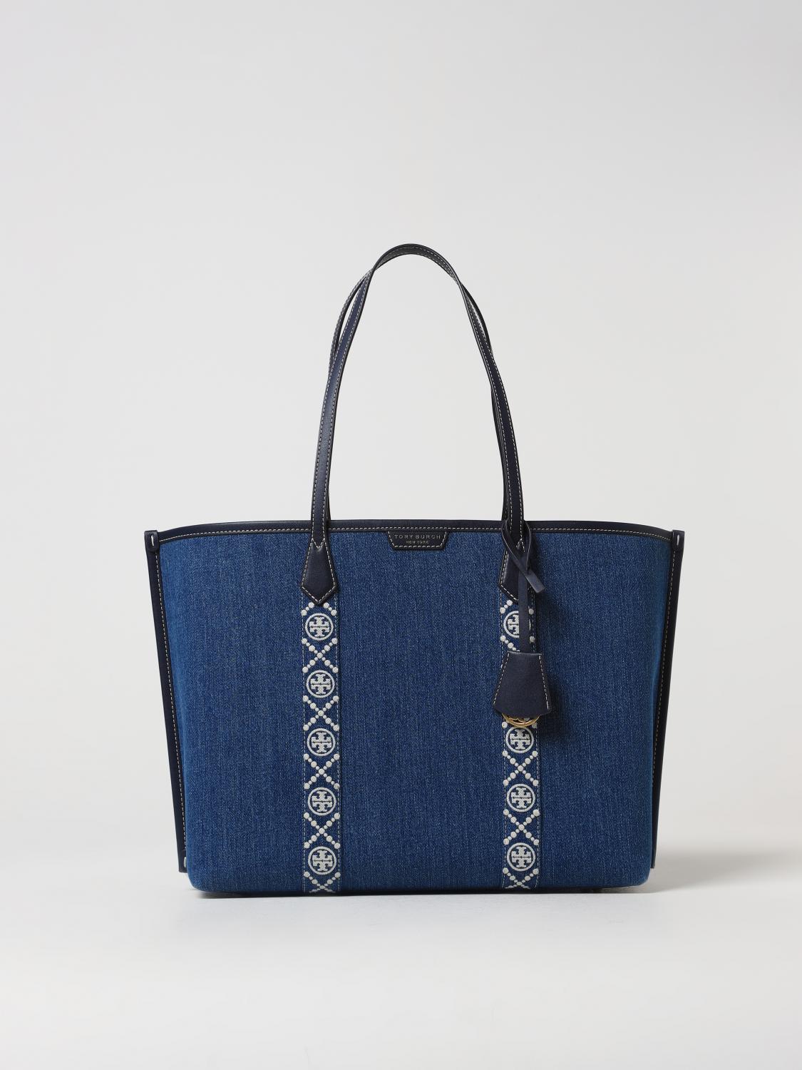 Tory Burch Tote Bags TORY BURCH Woman color Blue