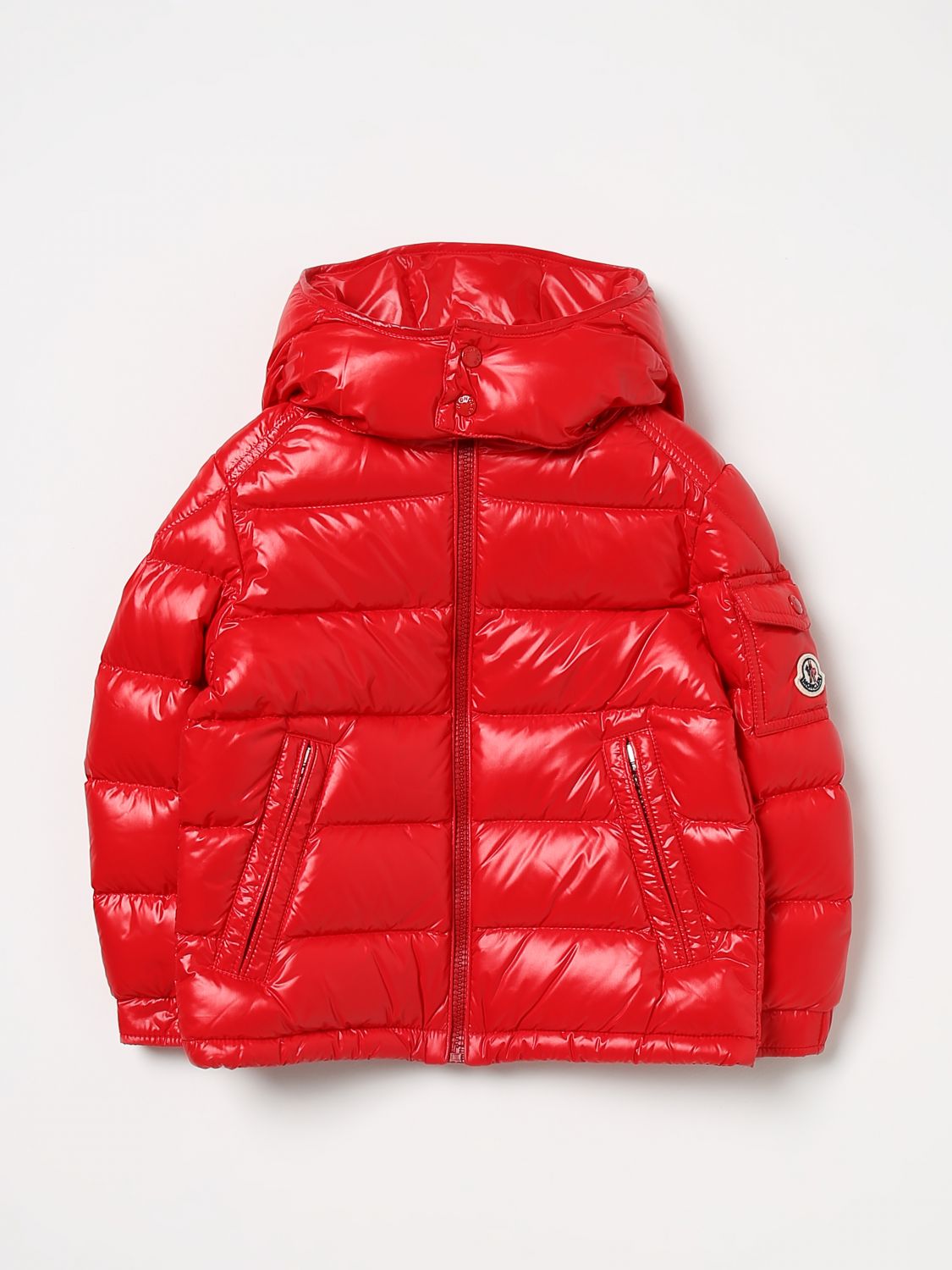 Moncler Jacket MONCLER Kids colour Red