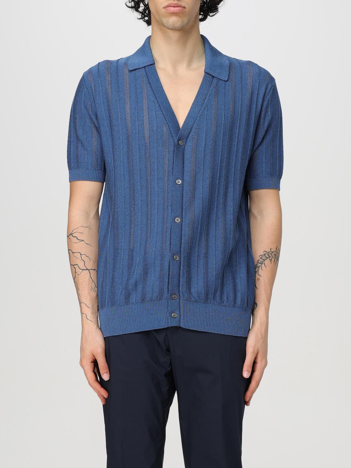 Roberto Collina Shirt ROBERTO COLLINA Men color Denim