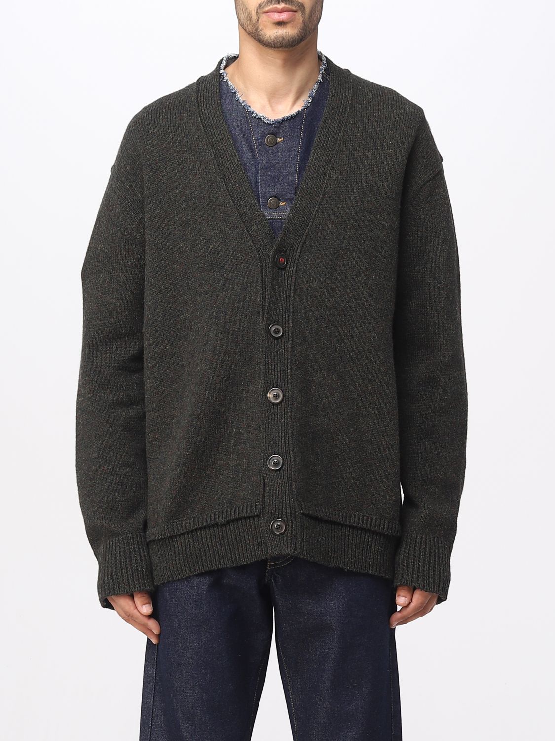 Maison Margiela Cardigan MAISON MARGIELA Men colour Charcoal