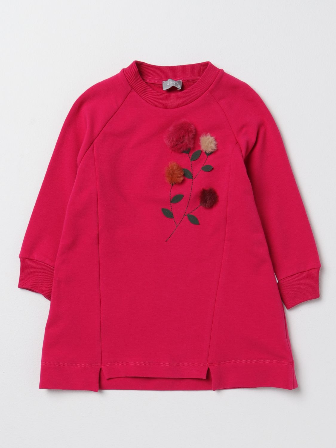 Il Gufo Dress IL GUFO Kids colour Fuchsia