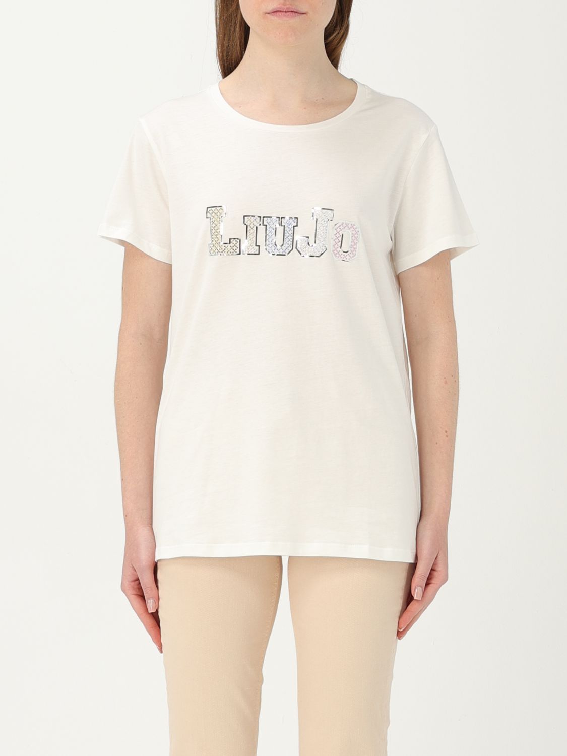 Liu Jo T-Shirt LIU JO Woman colour Ivory