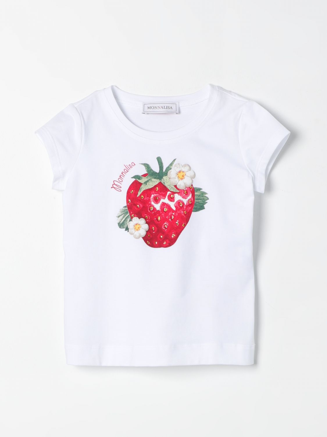 Monnalisa T-Shirt MONNALISA Kids colour White