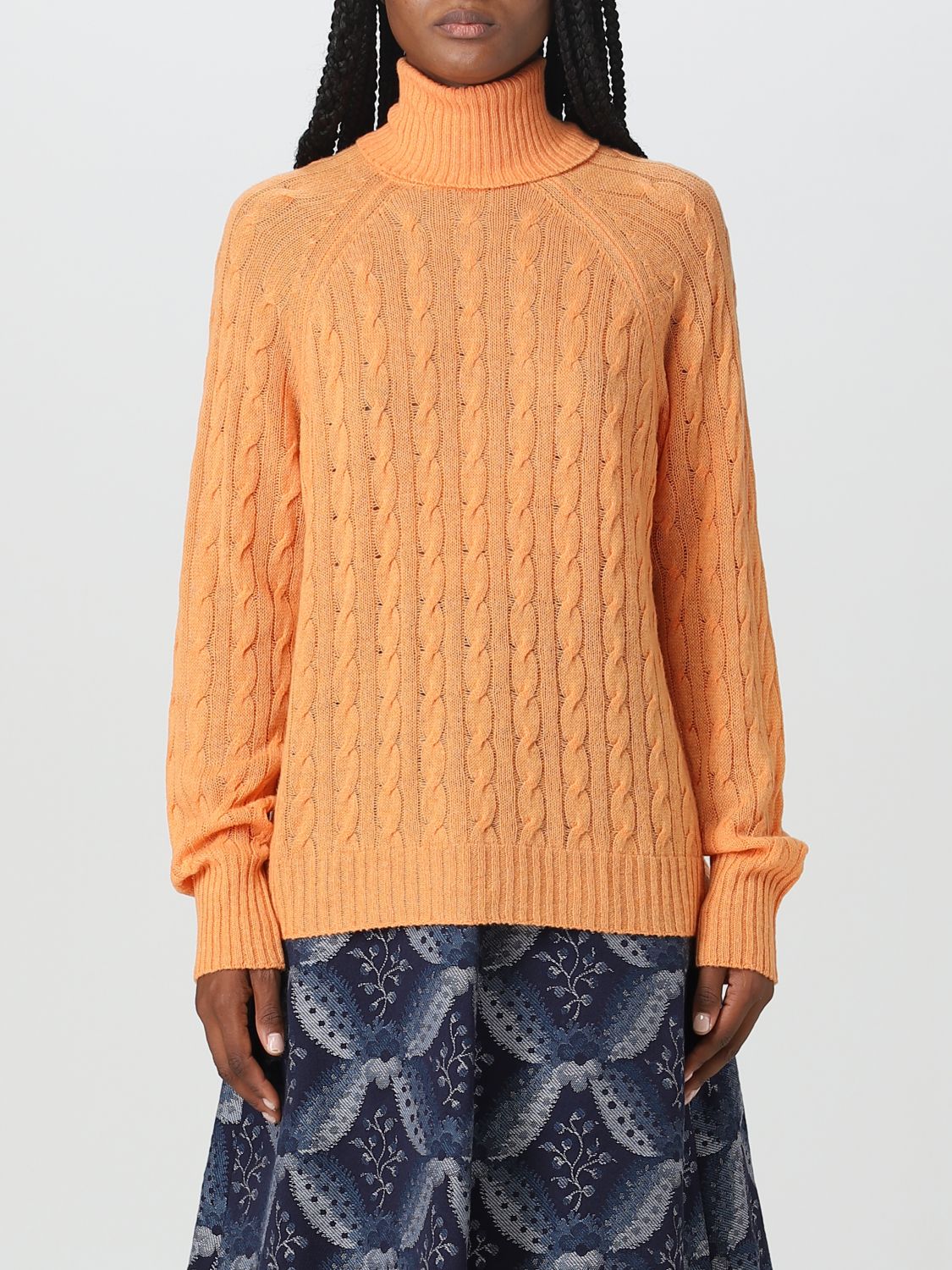 Etro Jumper ETRO Woman colour Orange